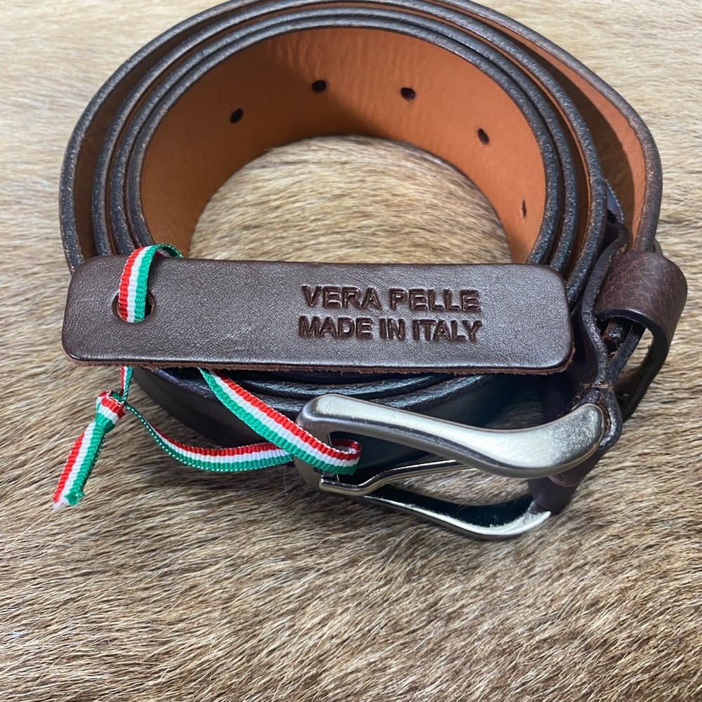 Vera Pelle man’s leather belt